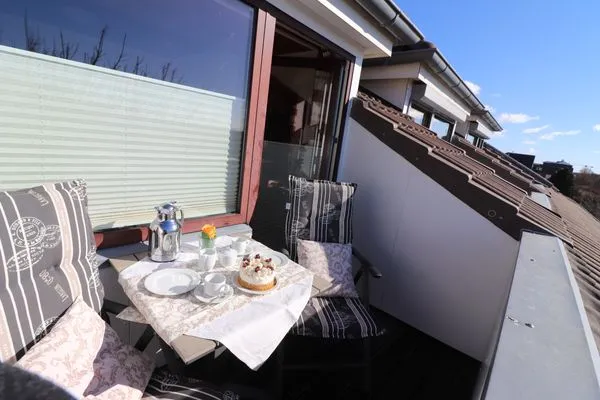 Balkon Haus am Kurpark Wohnung 24