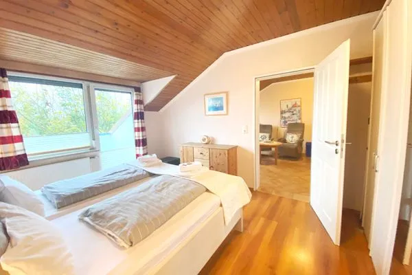 Schlafzimmer Haus am Kurpark Wohnung 24