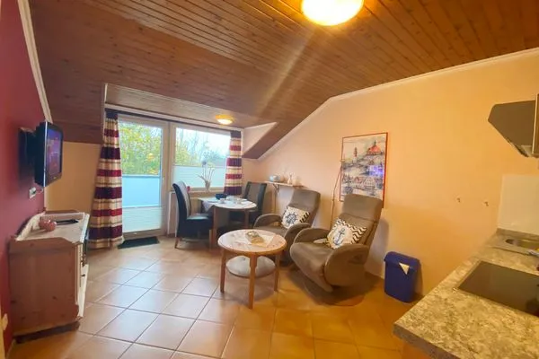 Wohnzimmer Haus am Kurpark Wohnung 24