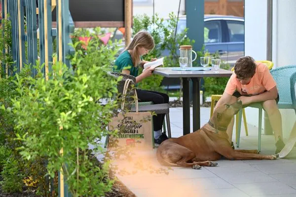 Terrasse  Entdeckerferien - Apartment mit überdachter Terrasse 7/1 EG barrierefrei