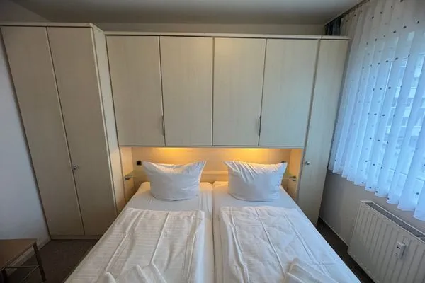 Schlafzimmer Ferienwohnung im Haus Nordland App 75