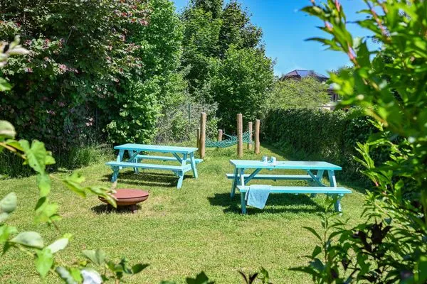 Garten  Apartment Gartenblick 7/4 EG mit überdachter Terrasse