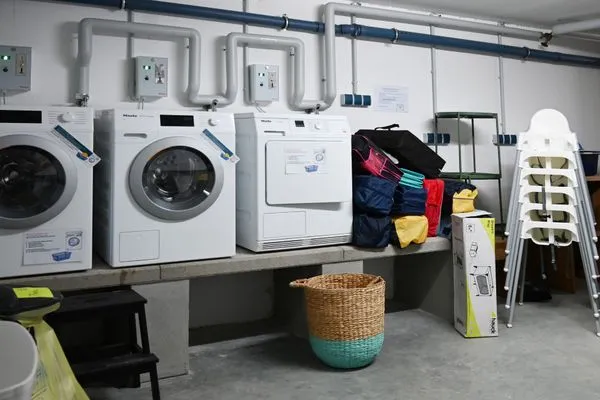 Empfang  Apartment Gartenblick 7c mit überdachtem Balkon