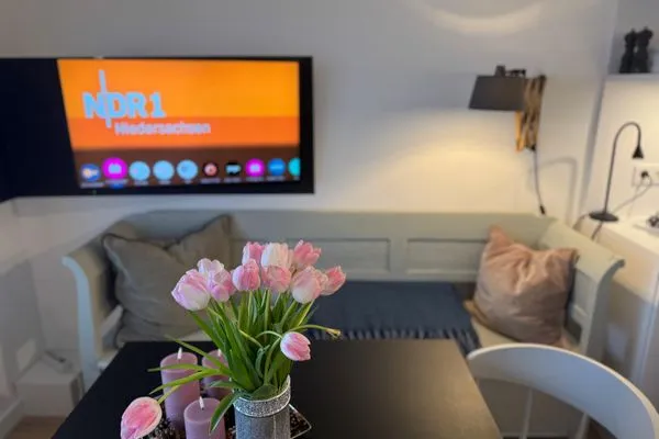 Wohnzimmer Ferienwohnung im Haus Nordland App 105