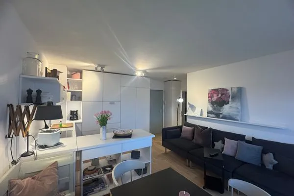 Wohnzimmer Ferienwohnung im Haus Nordland App 105