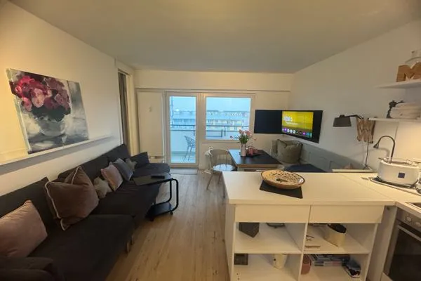 Wohnzimmer Ferienwohnung im Haus Nordland App 105