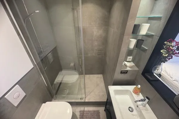 Badezimmer Ferienwohnung im Haus Nordland App 105