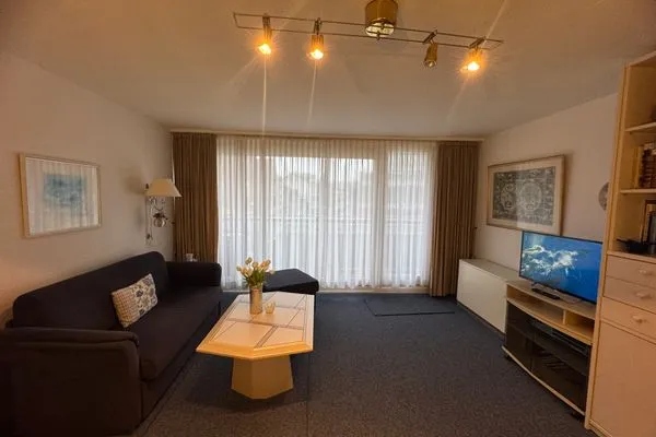 Wohnzimmer Ferienwohnung im Hanseatenhaus App. 3