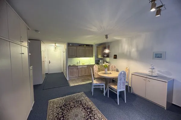 Wohnzimmer Ferienwohnung im Hanseatenhaus App. 3