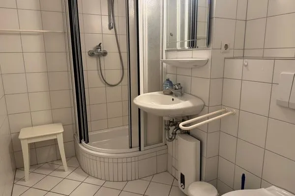 Badezimmer Ferienwohnung im Hanseatenhaus App. 3