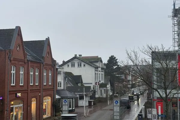 Ausblick in die Stadt Ferienwohnung im Hanseatenhaus App. 3