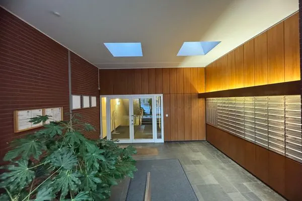 Fassade / Eingang Ferienwohnung im Hanseatenhaus App. 3