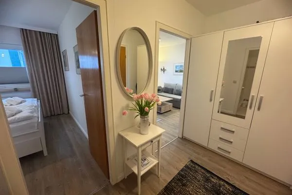 Flur Ferienwohnung im Haus Nordland App 25(Hund)