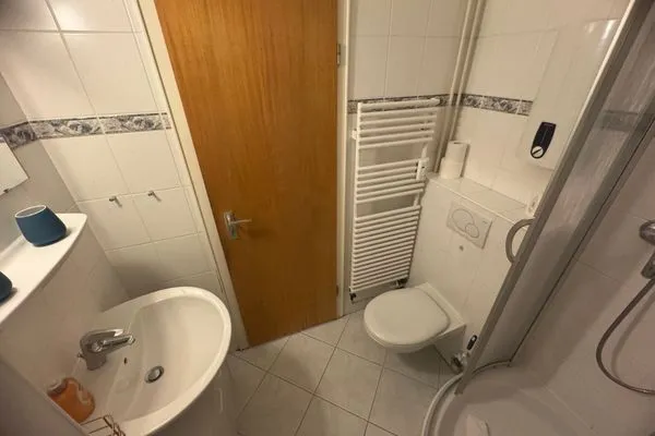 Badezimmer Ferienwohnung im Haus Nordland App 25(Hund)