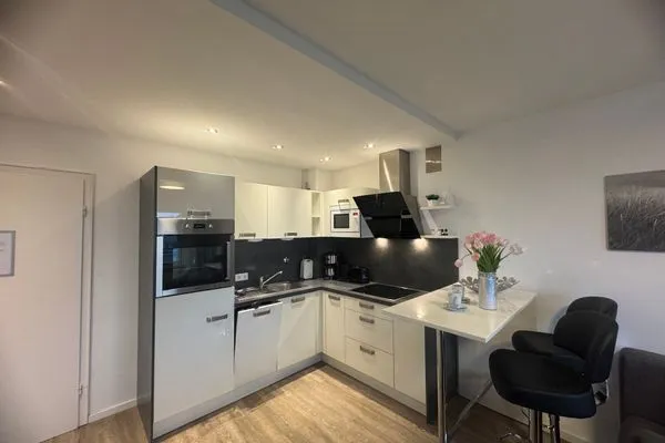 Küche / Küchenzeile Ferienwohnung im Haus Nordland App 97