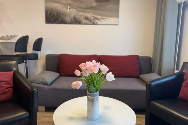 Wohnzimmer Ferienwohnung im Haus Nordland App 97