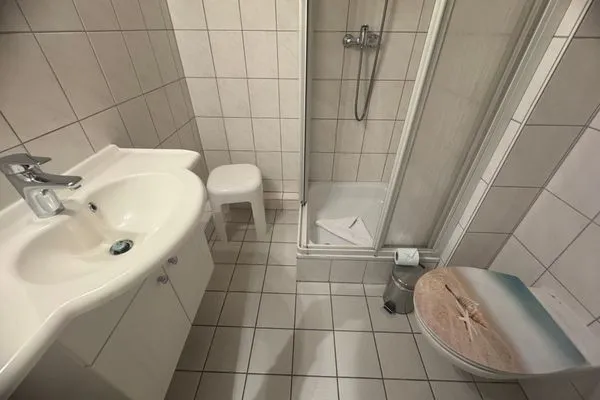 Badezimmer Ferienwohnung im Haus Nordland App 97