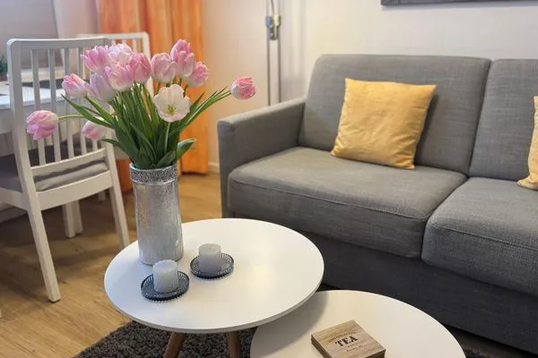 Wohnzimmer Ferienwohnung im Haus Nordland App 22