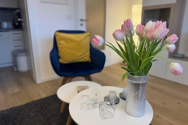 Wohnzimmer Ferienwohnung im Haus Nordland App 22