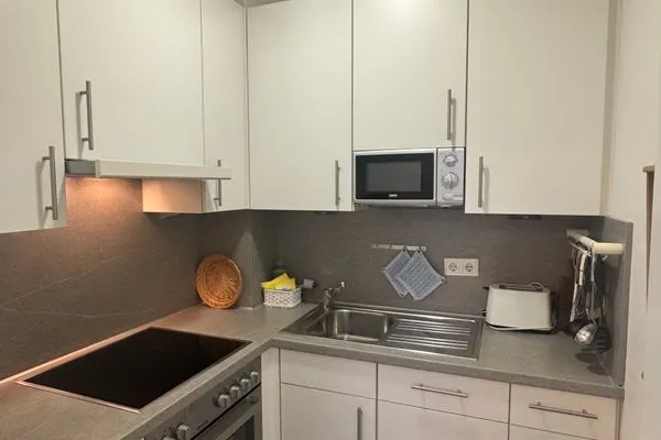 Küche / Küchenzeile Ferienwohnung im Haus Nordland App 22