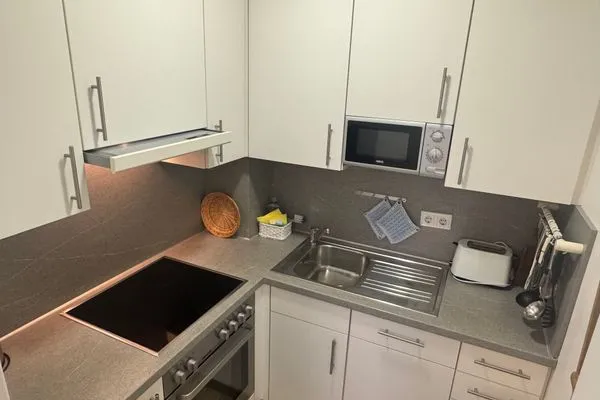 Küche / Küchenzeile Ferienwohnung im Haus Nordland App 22