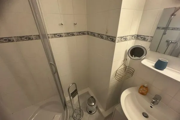 Badezimmer Ferienwohnung im Haus Nordland App 25(Hund)