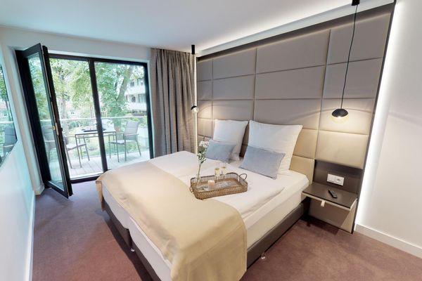 Exklusiv wohnen, nur Minuten vom Meer entfernt mit Balkon & eigener Sauna