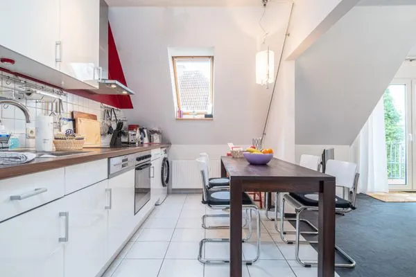 Essbereich mit Küchenzeile  Ferienwohnung Ohana