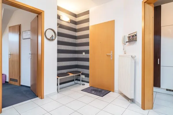 Eingangsbereich mit Garderobe  Ferienwohnung Ohana
