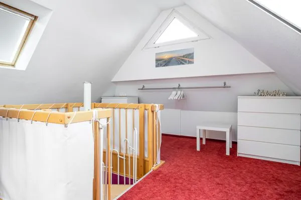 Treppe im Dachgeschoss  Ferienwohnung Ohana