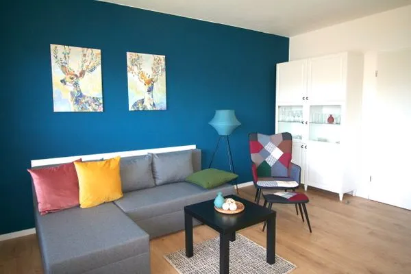 Wohnzimmer  Ferienwohnung Ankerplatz