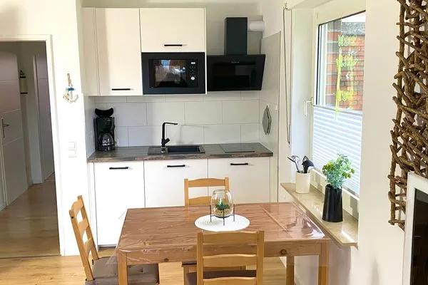 Küche / Küchenzeile  Ferienwohnung Ankerplatz