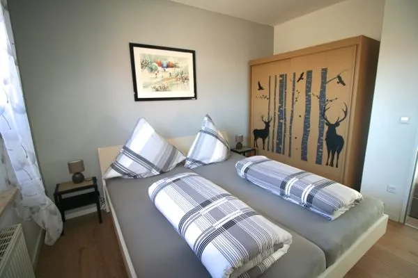 Schlafzimmer  Ferienwohnung Ankerplatz