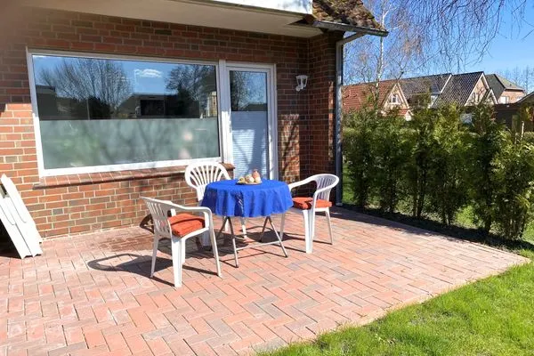 Terrasse  Ferienwohnung Ankerplatz