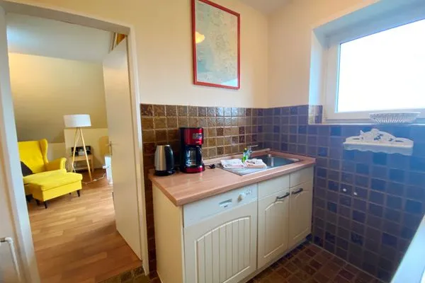 Küche / Küchenzeile Haus Övern Diek Wohnung 4