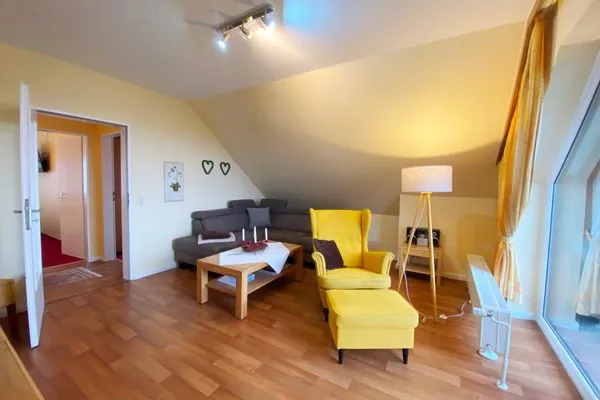 Wohnzimmer Haus Övern Diek Wohnung 4