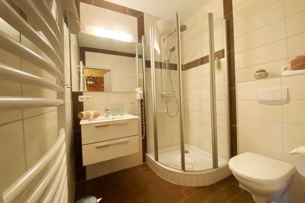 Badezimmer Haus Övern Diek Wohnung 4