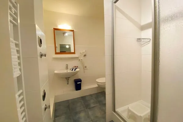 Badezimmer Haus am Kurpark Wohnung 25