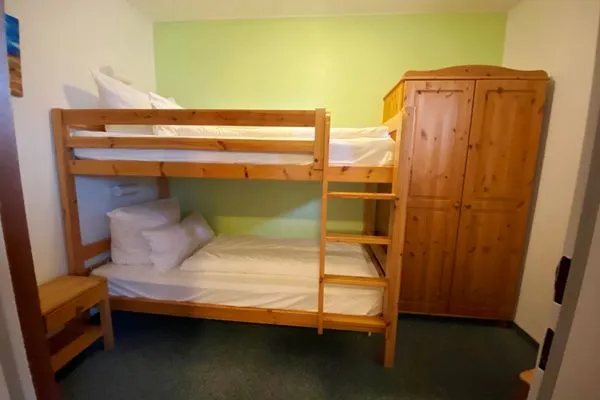 Schlafzimmer Haus am Kurpark Wohnung 25