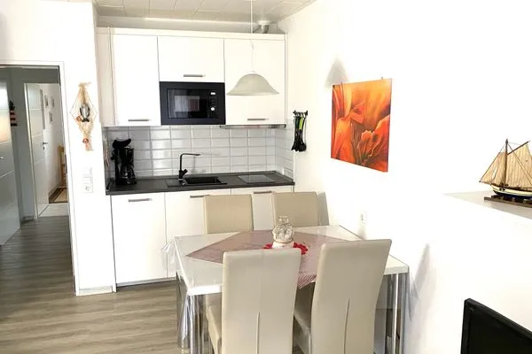 Küche / Küchenzeile  Ferienwohnung Ostfriesenmuschel