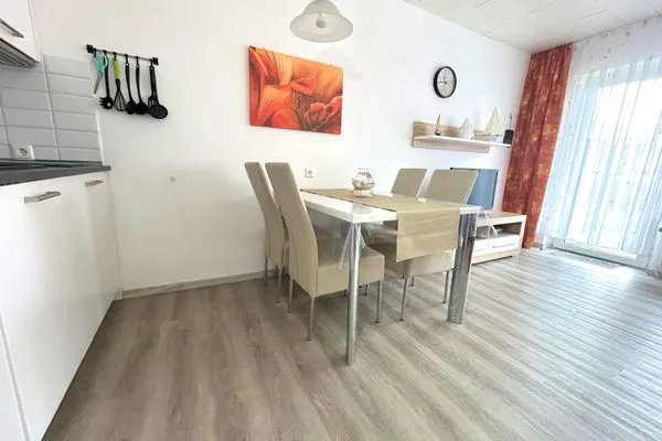 Wohnzimmer  Ferienwohnung Ostfriesenmuschel