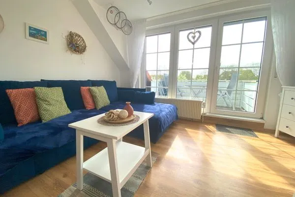 Wohnzimmer  Ferienwohnung Jolle