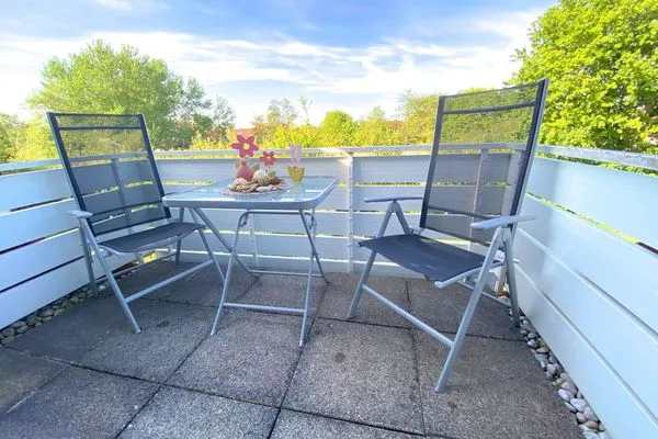 Balkon  Ferienwohnung Jolle