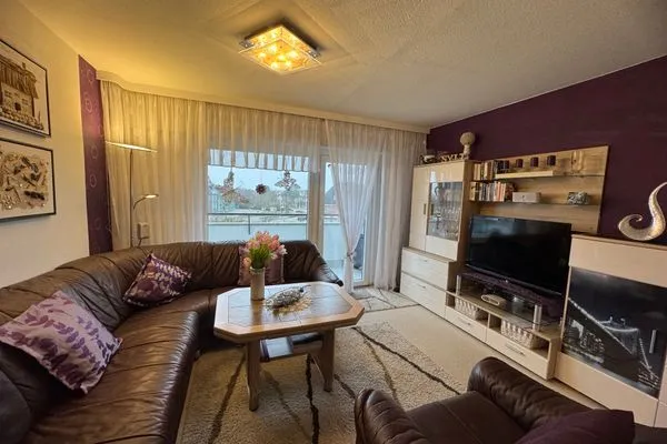 Wohnzimmer Ferienwohnung im Haus Nordland App 44