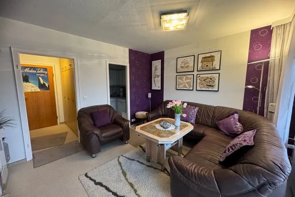 Wohnzimmer Ferienwohnung im Haus Nordland App 44