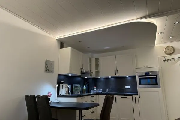 Küche / Küchenzeile Ferienwohnung im Haus Nordland App 76 (Hund)