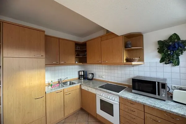 Küche / Küchenzeile Ferienwohnung im DikWai Fewo A in Rantum