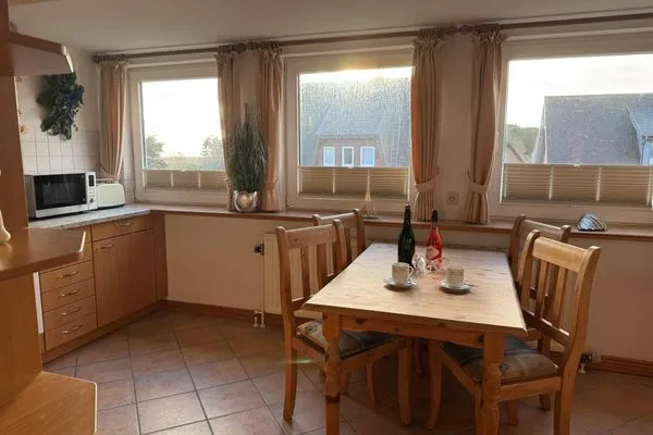 Küche / Küchenzeile Ferienwohnung im DikWai Fewo A in Rantum