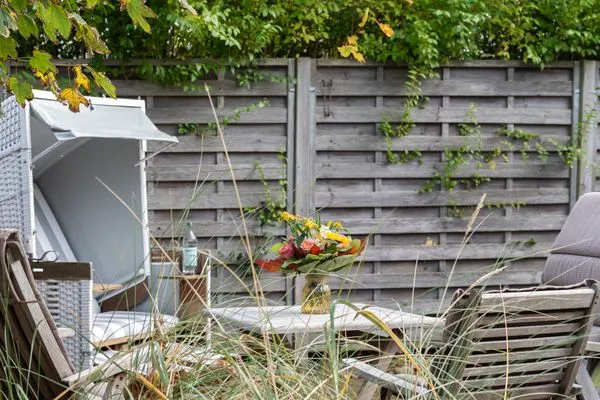 Terrasse  Haus Sonnenstrahl, Strandhaus