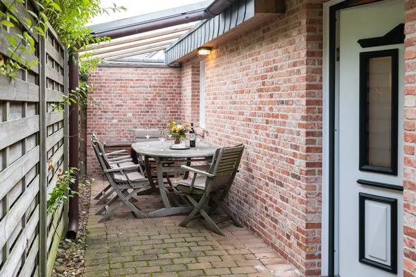 Terrasse  Haus Sonnenstrahl, Strandhaus